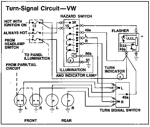 Other Diagrams, 1967 Vw Bug Turn Signal Wiring Diagram